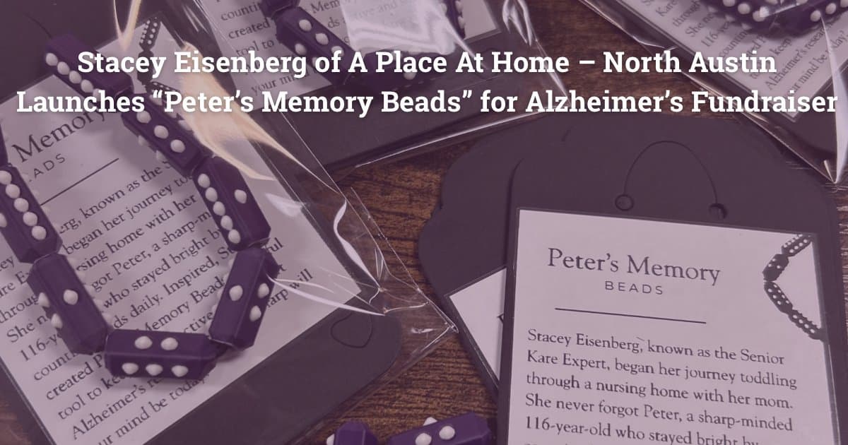Memory Beads Inspired by 116-Year-Old Resident Support Alzheimer's Research