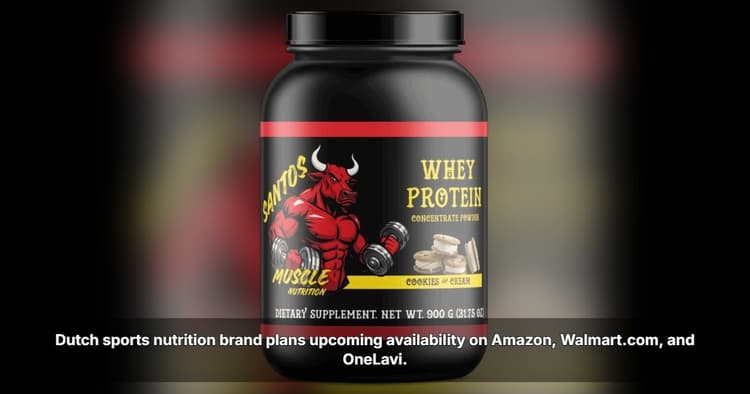 banner image for: Santos Muscle Nutrition Prepares for U.S. Launch Across Major E-Commerce Platforms