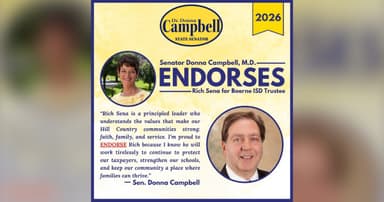 BISD Board President Kristi Schmidt and Secretary Rich Sena Make the Case for Re-Election