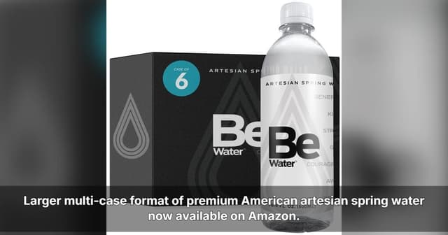 Be Water 4-Pack Case Now Available on Amazon for Expanded Access