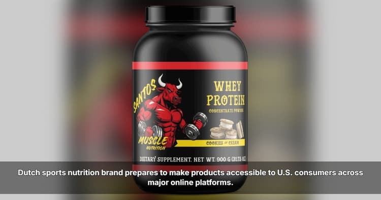 banner image for: Santos Muscle Nutrition Expands U.S. Access Through Upcoming E-Commerce Availability

