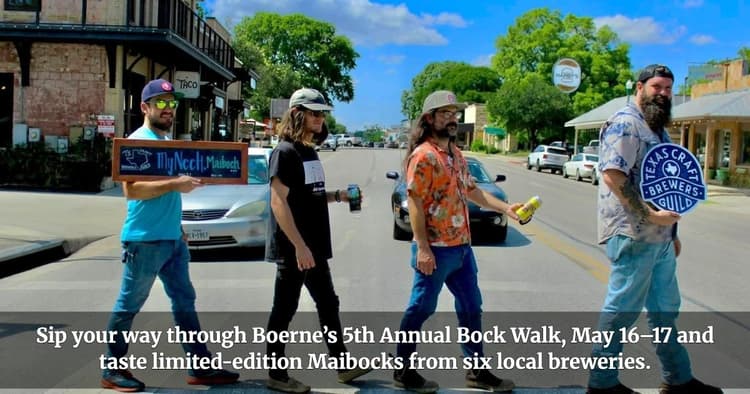 banner image for: Boerne Celebrates American Craft Beer Week with 5th Annual Bock Walk