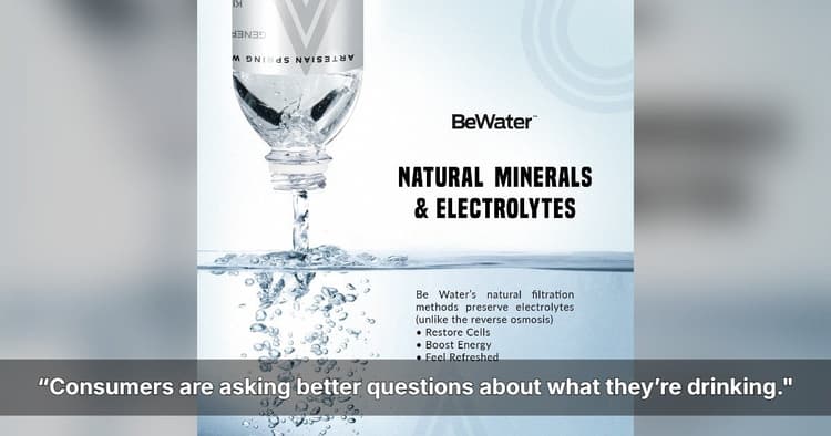 banner image for: Be Water: Naturally Filtered Artesian Water as Microplastics Concerns Reshape Bottled Water