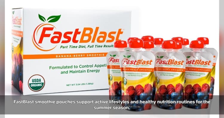 banner image for: FastBlast: Simple Nutrition Solutions to Support Getting in Shape for Spring and Summer