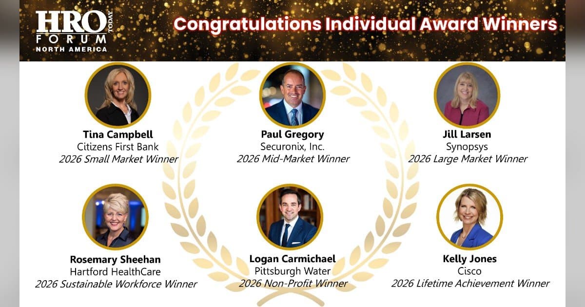 HRO Today Announces 2026  CHRO Of The Year Award Winners