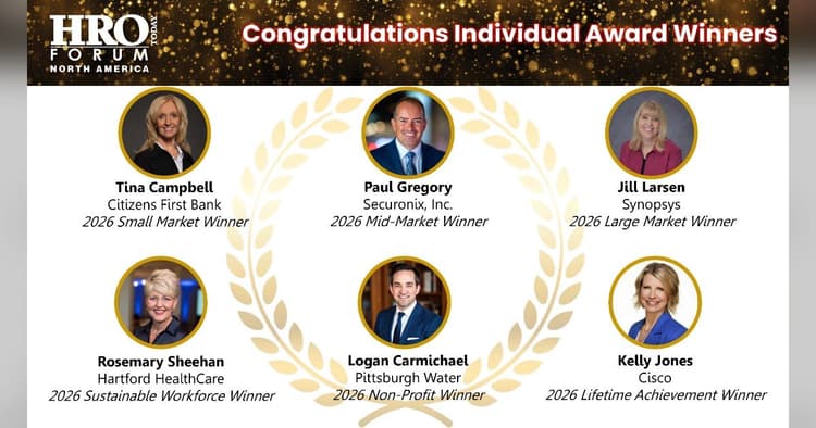 banner image for: HRO Today Announces 2026  CHRO Of The Year Award Winners