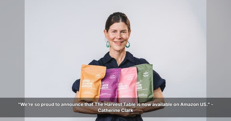 banner image for: The Harvest Table Founder Shares Milestone Moment as Full Product Line Launches on Amazon