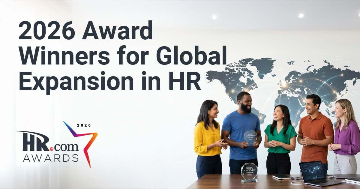 HR.com Announces Winners of 2026 Global Expansion in HR Awards