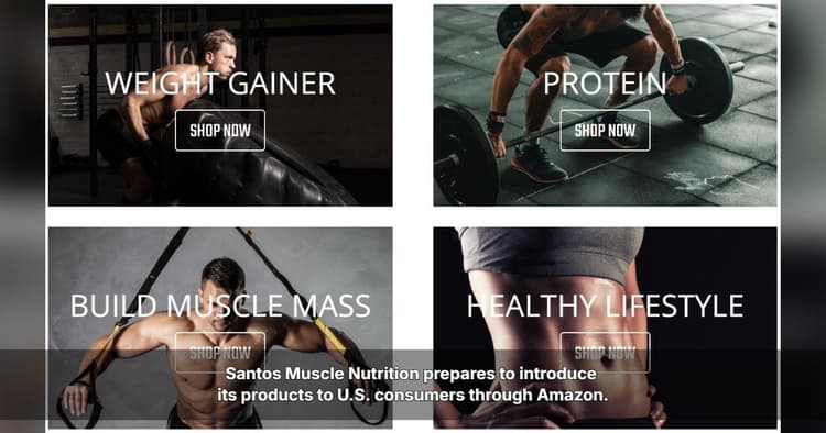 banner image for: Santos Muscle Nutrition Highlights European Quality Standards Ahead of Amazon Launch
