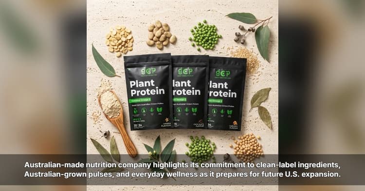 banner image for: Green Choice Proteins to Introduce Australian-Grown Plant Nutrition Philosophy to U.S. Consumers
