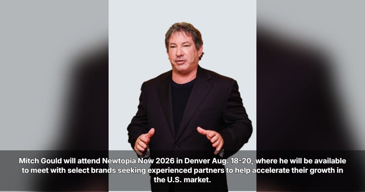 banner image for: NPI's Mitch Gould to Meet With Select Brands at Newtopia Now