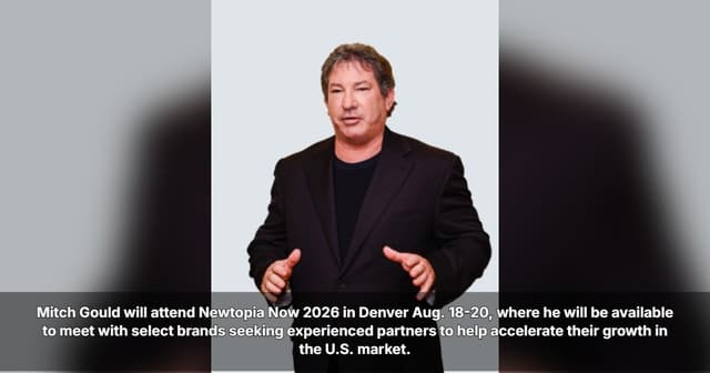 NPI's Mitch Gould to Meet With Select Brands at Newtopia Now
