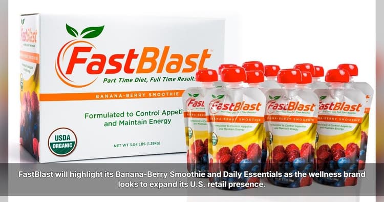 banner image for: FastBlast to Showcase Whole-Food Nutrition Products at ECRM