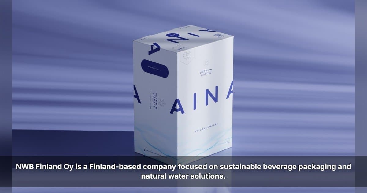 NWB Finland Oy Announces First U.S. Consumer Availability for AINA Natural Water 