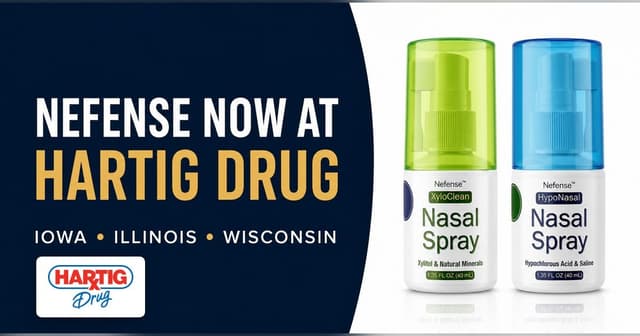 Hartig Drug Adds Nefense Nasal Care Family