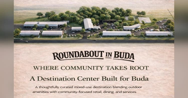 banner image for: The Roundabout in Buda Marks Construction Milestone With Community Ground Breaking Ceremony