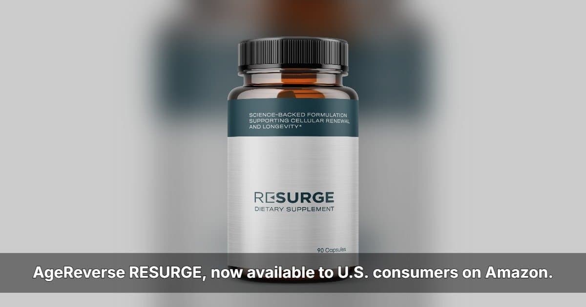 AgeReverse to Showcase RESURGE at ECRM Session as U.S. Expansion Advances