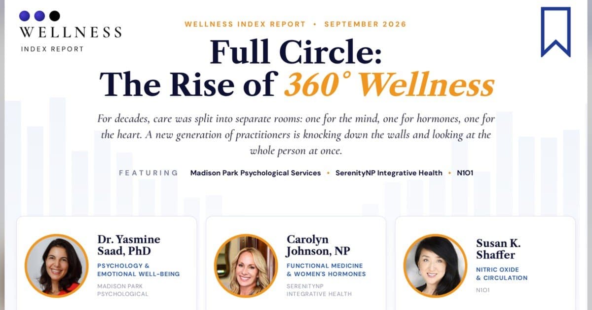 banner image for: Wellness Index Report: The Rise of 360-Degree Wellness