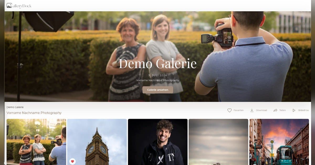 GalleryDock Opens Website-Embedded Client Galleries to International Photographers