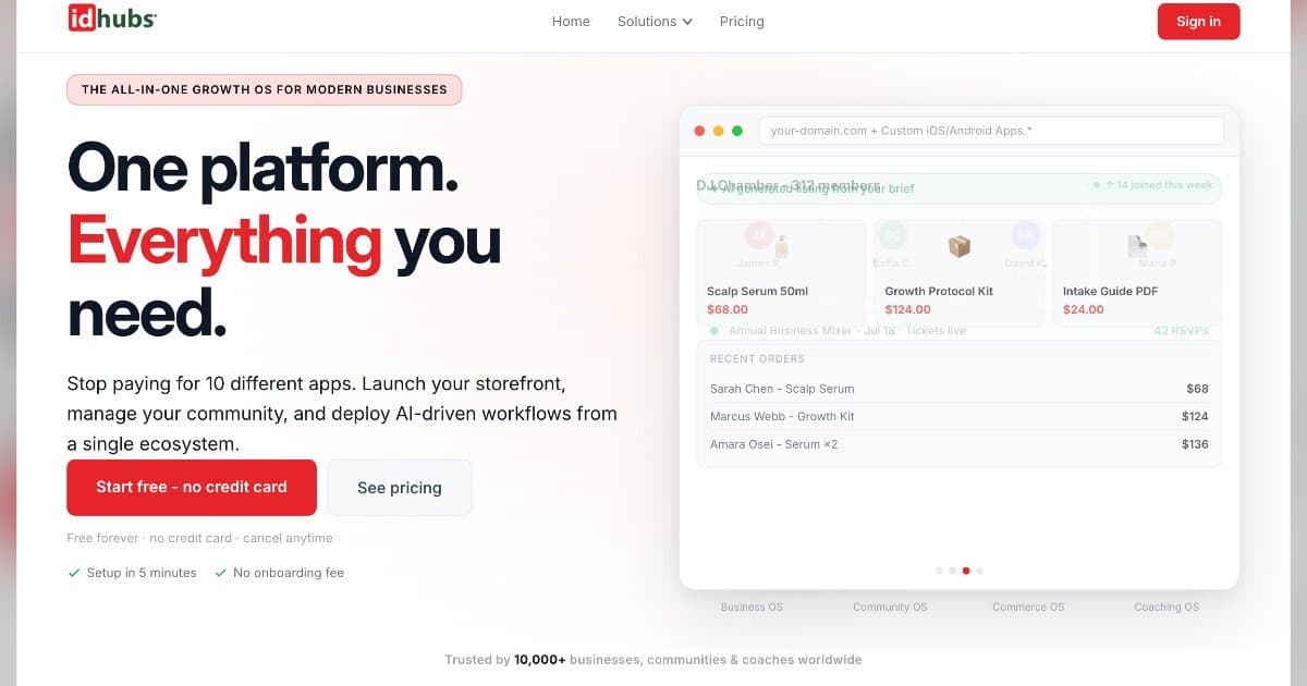 banner image for: Beyond the Integration Tax: The idhubs Team is Rewiring the Business Operating System for the AI Era