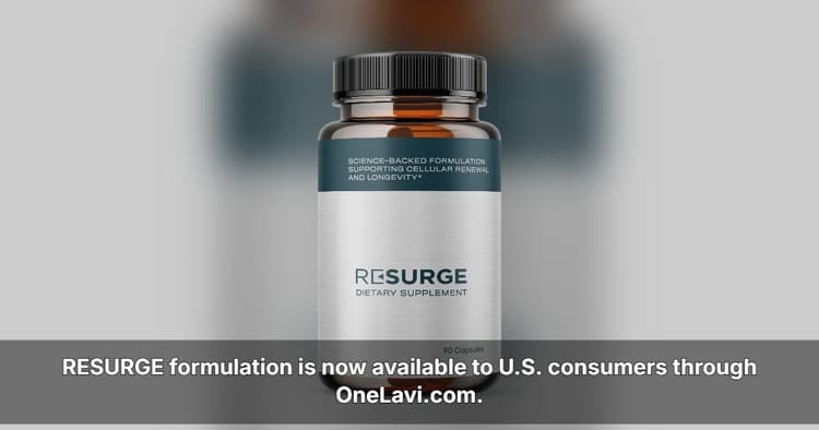 banner image for: AgeReverse RESURGE Now Available on OneLavi.com