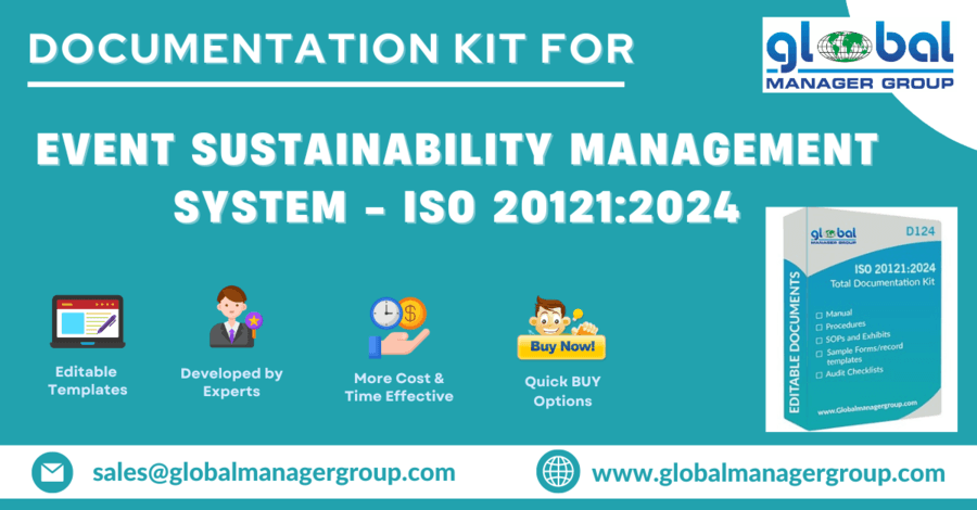 Global Manager Group Releases Updated ISO 20121:2024 Documentation Kit for Sustainable Event Management