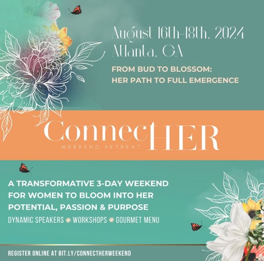 ConnectHER Weekend: Empowering Women's Retreat Set for August 16-18 in Atlanta