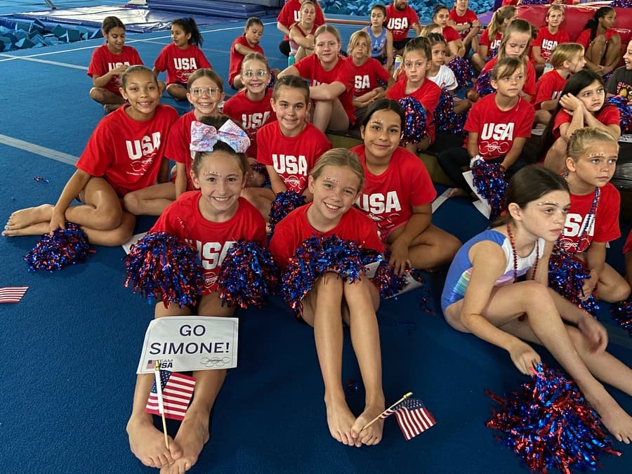 Arizona Sunrays Gymnastics Center Unites Community with Olympic Watch Party