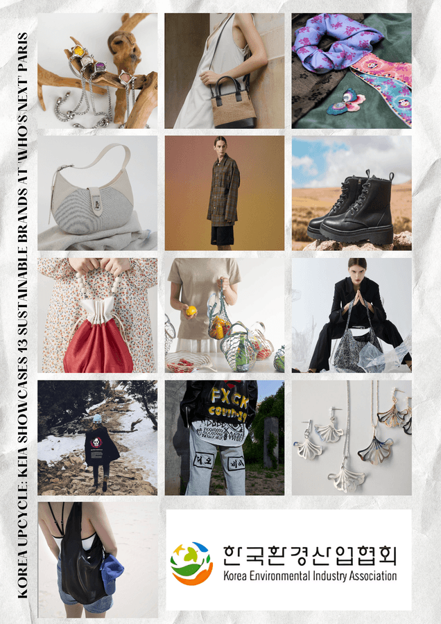 Korean Sustainable Fashion Brands Debut at Paris 'Who's Next' Exhibition