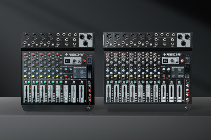 Phenyx Pro Launches PTL Series Mixers with Advanced Routing and Connectivity