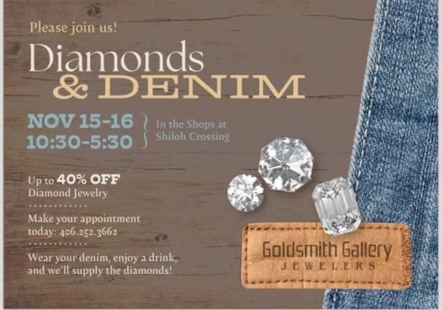 Goldsmith Gallery Jewelers Hosts Diamonds and Denim Event, Supporting Local Charity