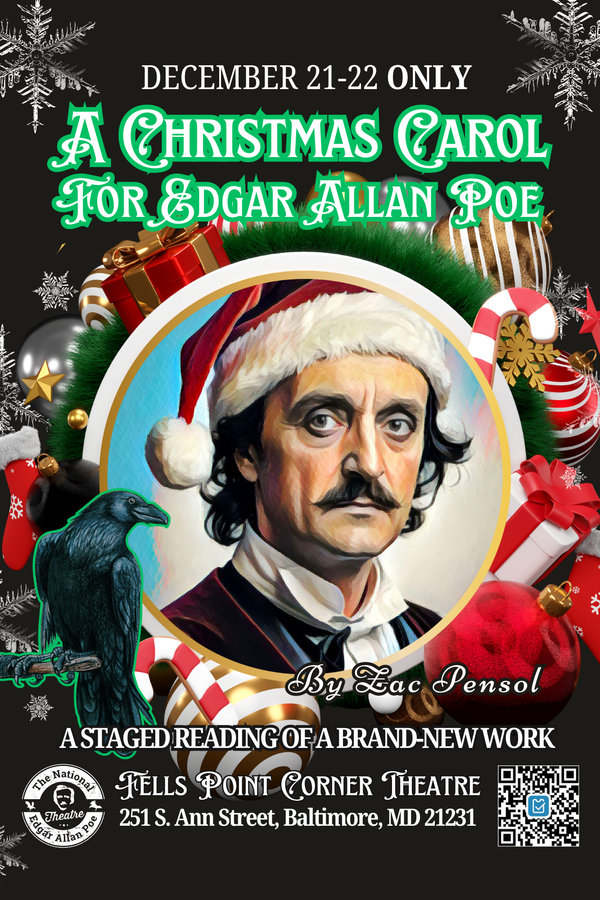 Poe Theatre to Stage Reading of New Edgar Allan Poe-Inspired Christmas Carol