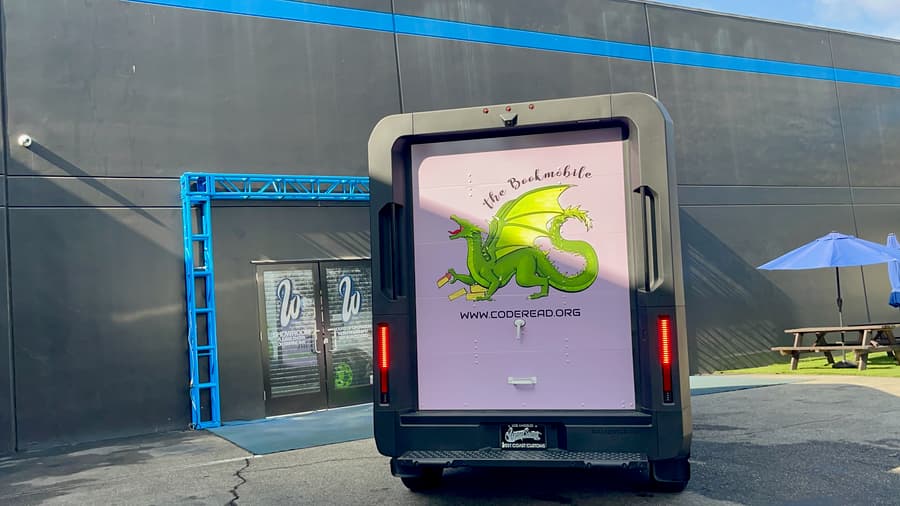 Custom Bookmobile to Bring Free Books to Underserved Los Angeles Youth