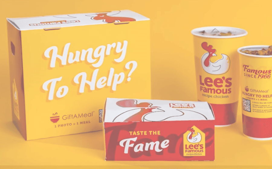 Lee's Famous Recipe Chicken Partners with GiftAMeal to Combat Hunger During Holiday Season