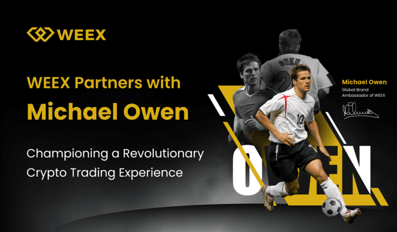 Soccer Legend Michael Owen Teams Up with WEEX to Revolutionize Crypto Trading