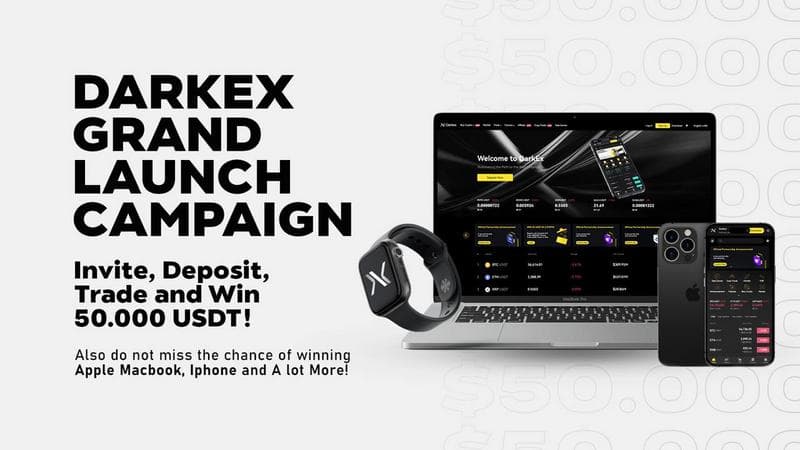 Darkex Launches Advanced Cryptocurrency Exchange Platform