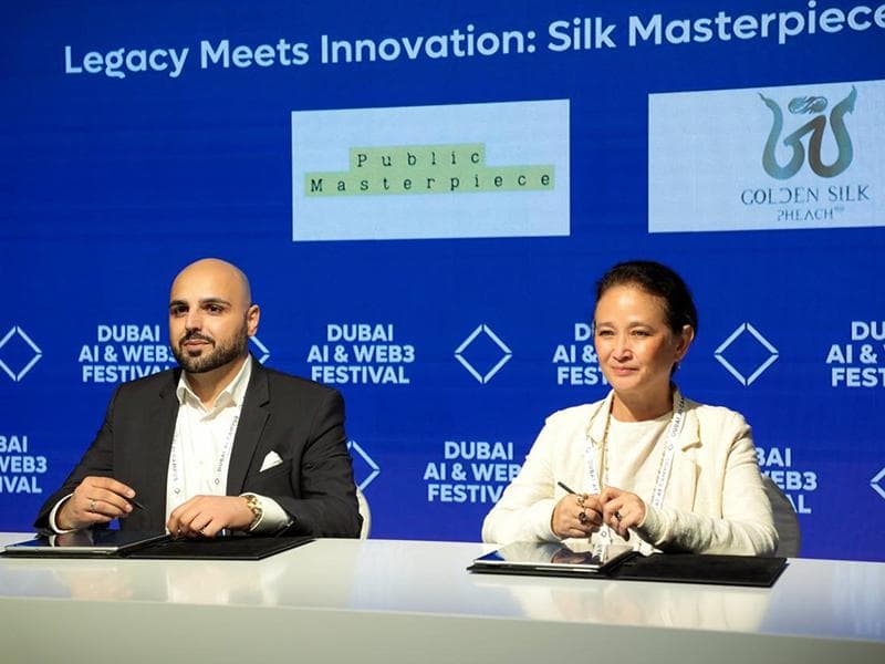 Public Masterpiece and Golden Silk Pheach Unveil $3 Million Golden Khmer Flower of Life