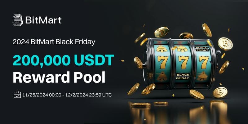 BitMart Launches Massive Black Friday Crypto Campaign with 200,000 USDT Reward Pool