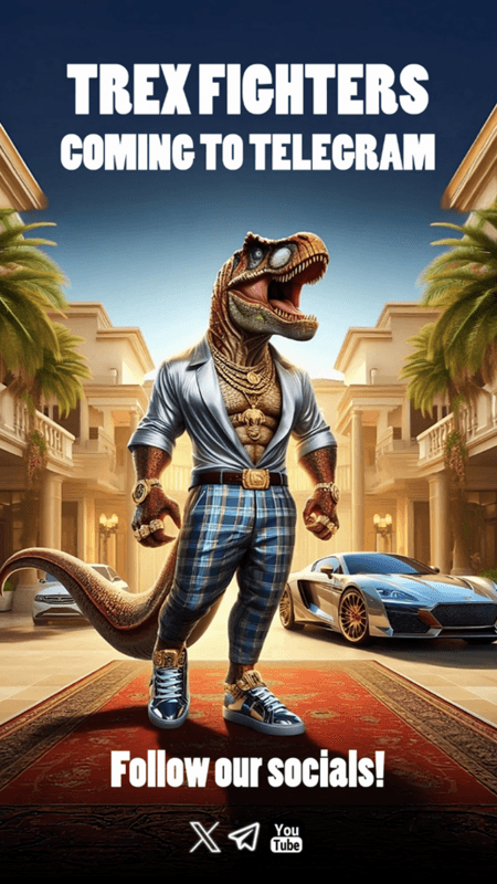 Trexfighters Token Emerges as Innovative Blockchain Gaming Project on TON Network