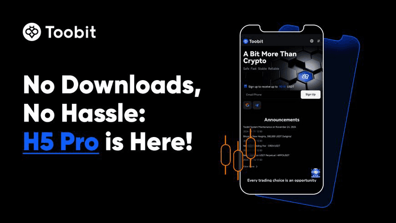 Toobit Revolutionizes Crypto Trading with New Homepage and Advanced Features
