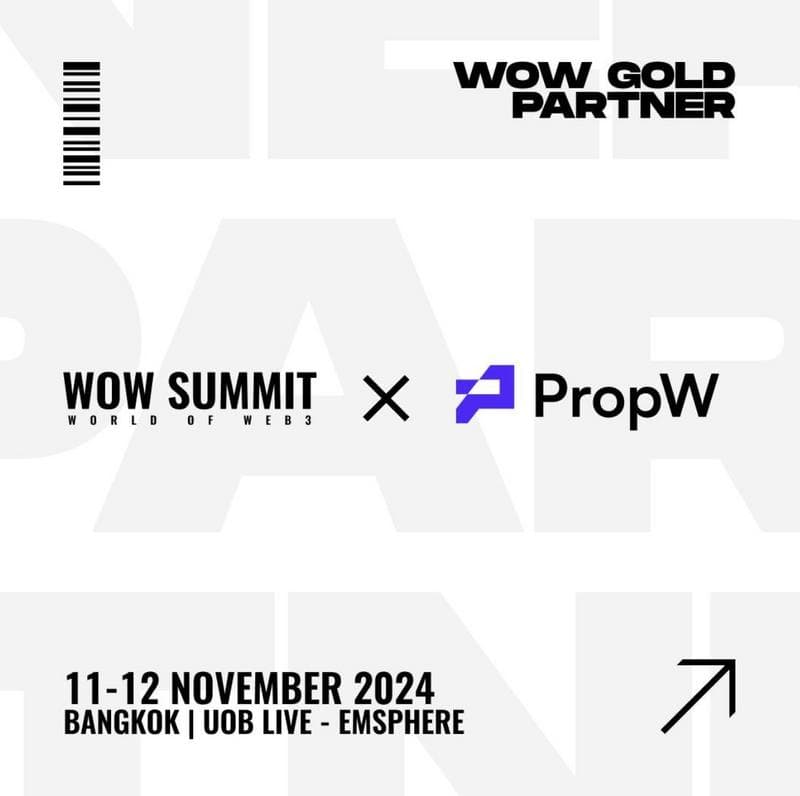PropW Expands Global Presence as Gold Sponsor at WOW Summit Thailand