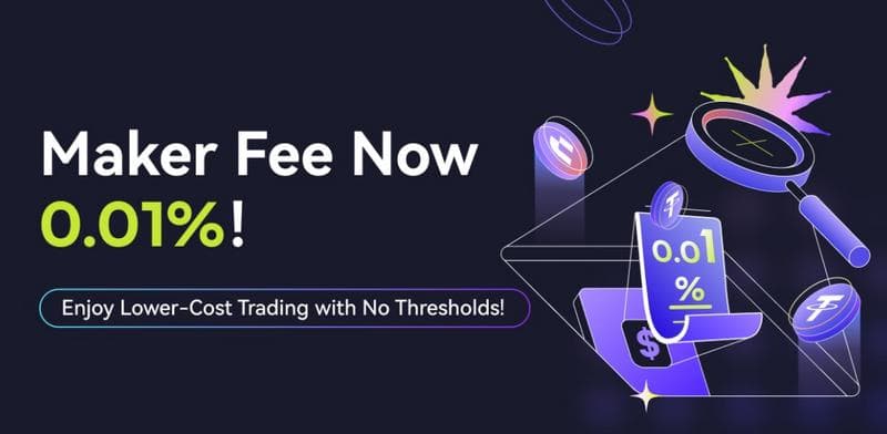 CoinW Slashes Futures Trading Maker Fee to Industry-Low 0.01%, Reshaping Crypto Trading Landscape