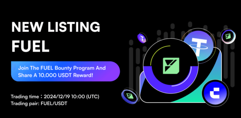 CoinW Exchange to List FUEL Token, Offering High-Performance Layer 1 Solution