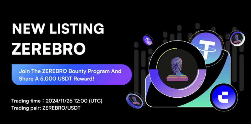 CoinW Exchange to List ZEREBRO: AI-Driven Meme Coin Pushes Boundaries of Autonomous Content Creation