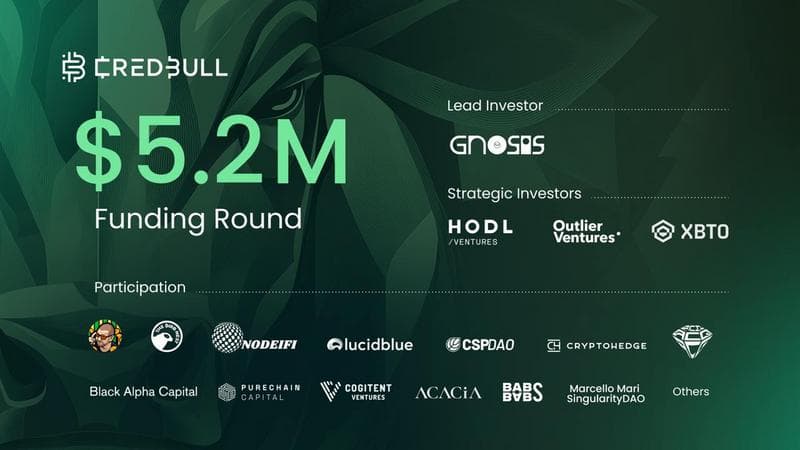 Credbull Secures $5.2 Million in Funding to Revolutionize Onchain Private Credit