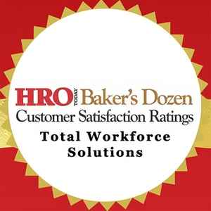 banner image for: HRO Today Announces Total Workforce Solutions Baker’s Dozen Customer Satisfaction Ratings™