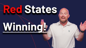 banner image for: The Great Sort Confirmed: CNBC Study Outlines Growing Red State/Blue State Split in Business Rankings