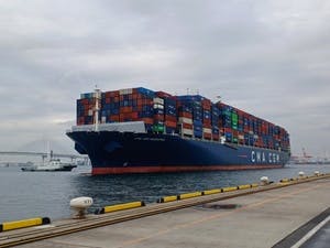 banner image for: CMA CGM Deploys Two 15,000-TEU Vessels, the Largest Containerships to Call Japan on a Regular Service