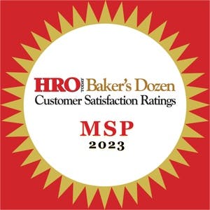 banner image for: HRO Today Baker's Dozen Customer Satisfaction Ratings for MSP Unveiled at the 2023 Forum North America