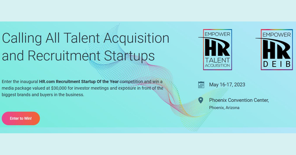 banner image for: HR.com annonce une compétition de technologie de démarrage pour présenter les innovations les plus récentes et les plus chaudes pour l'espace de recrutement.